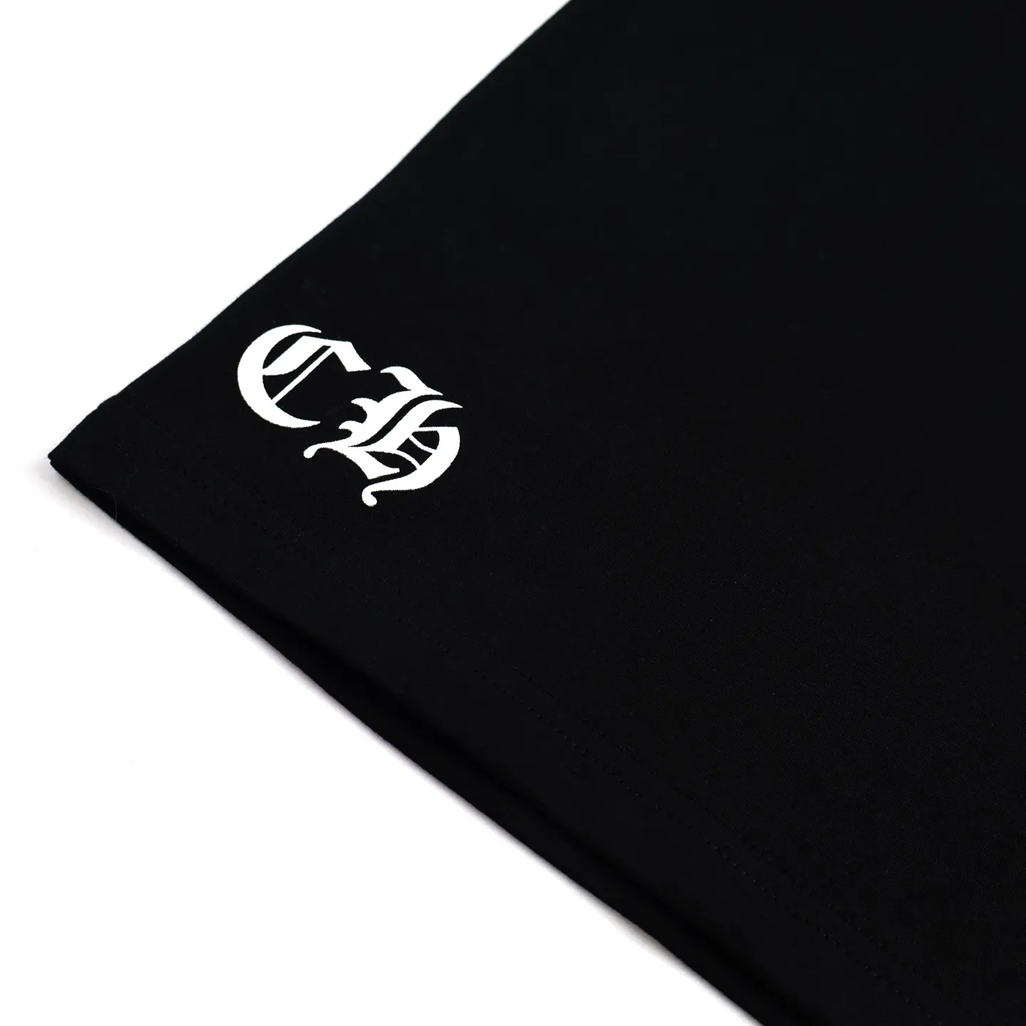 🅿️270 [Exclusive supply] CH Crow Heart Black Sword Printed Short Sleeves. The original version was purchased for 4,296. The fabric is made of custom-woven and dyed 230g pure cotton plain weave. The printing is made of imported ink and three-dimensional printing. The size and position are perfectly restored. Size:S.M.L